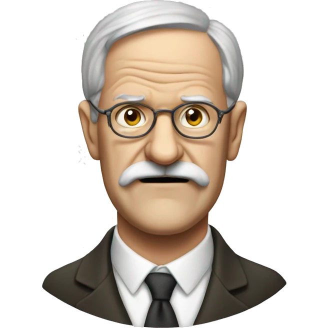 Freud humour emoji