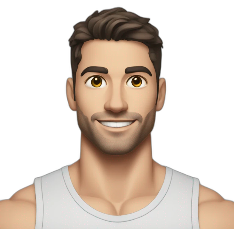 Jordan bardella fitness emoji