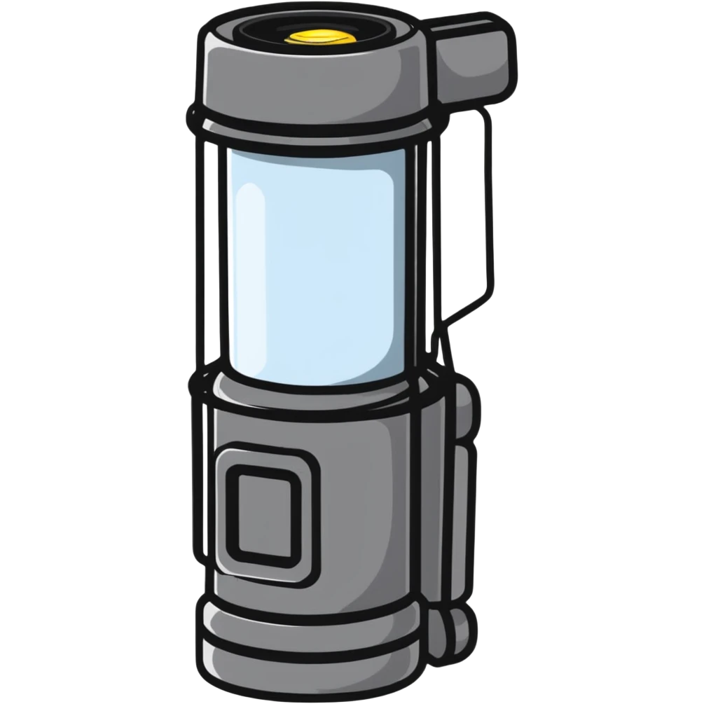 camping flashlight emoji
