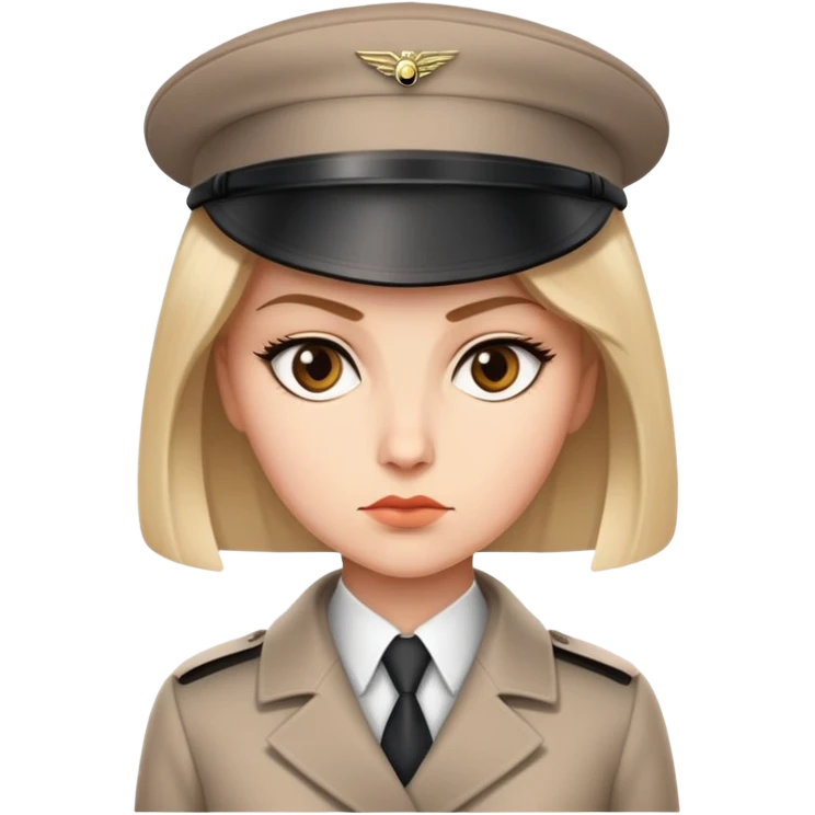 Штирлиц in a classic spy outfit, serious expression emoji