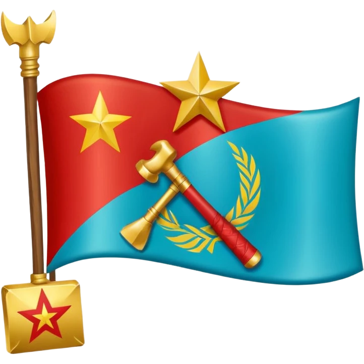 Kazakhstan ussr flag the flag? emoji