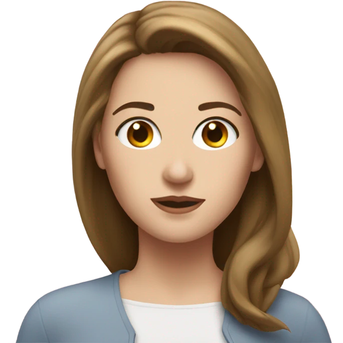 white woman in love with white brunette woman emoji