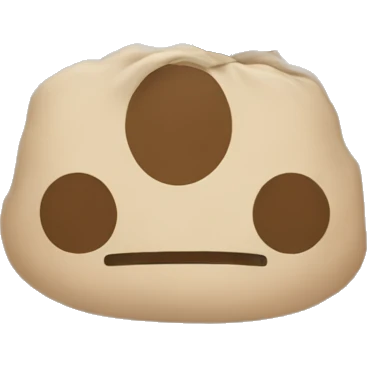 Willow with a bean head emoji