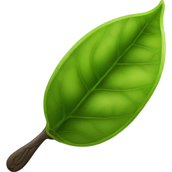  tea leaf spoon emoji