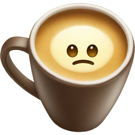 beach coffee emoji