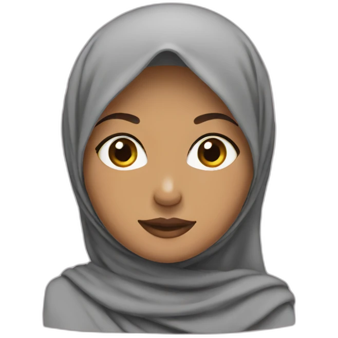 Dina-hijab emoji