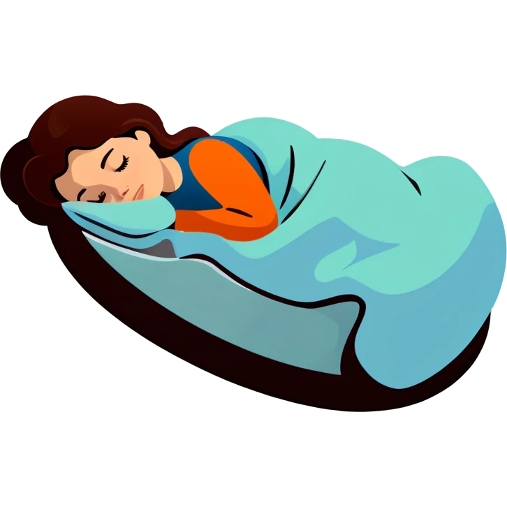 Dormir mujer  emoji