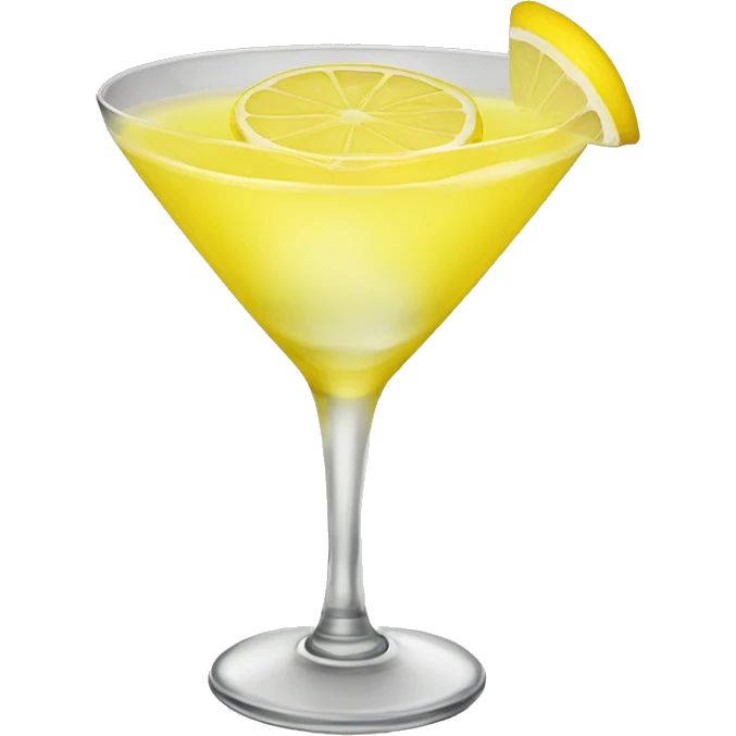 Lemon drop martini emoji