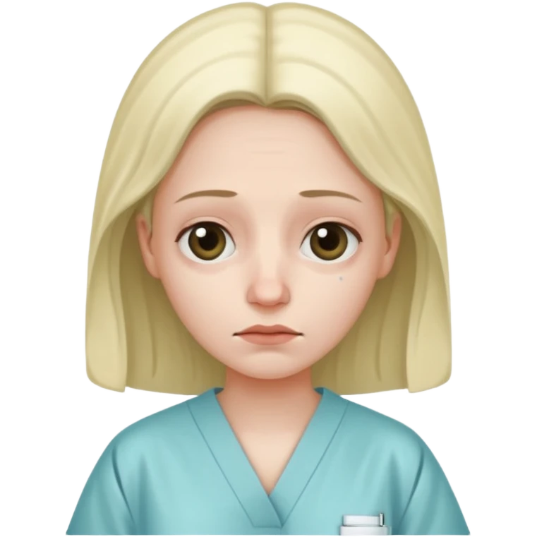 sick woman emoji