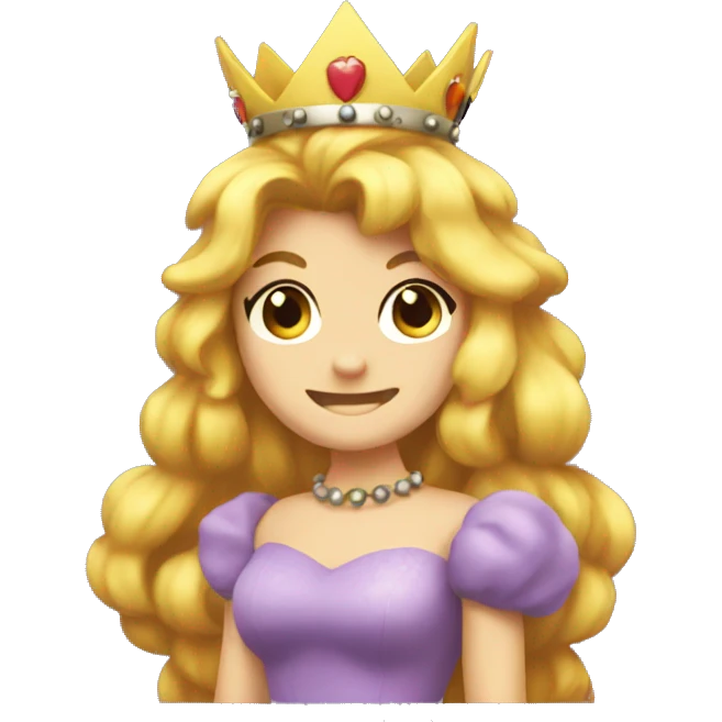 Princess Bowsette emoji