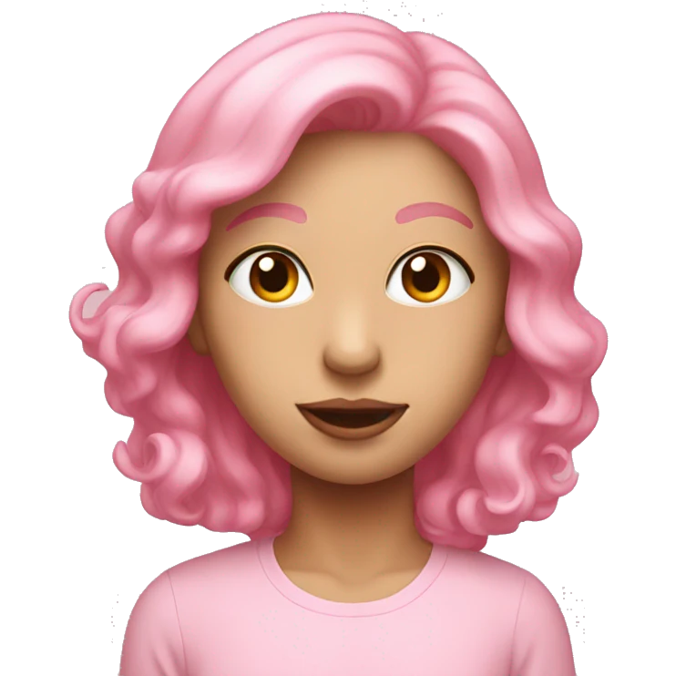 Pink pastel emoji
