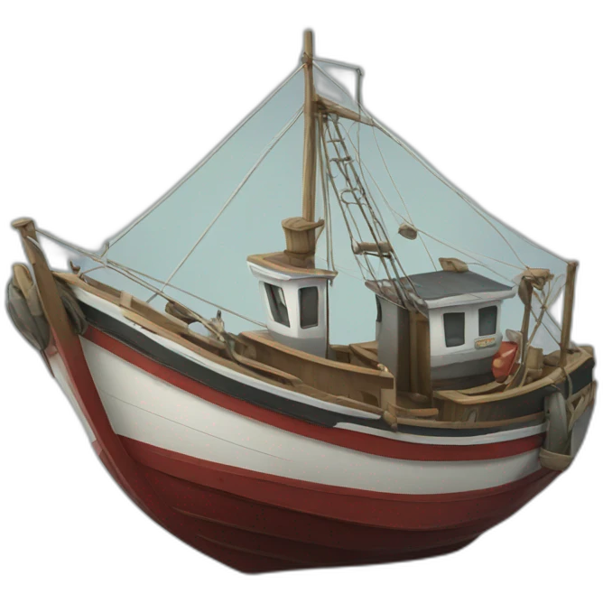 whaler fishing boat emoji