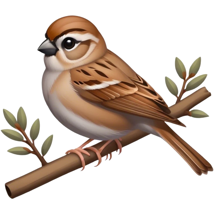 American Tree Sparrow emoji