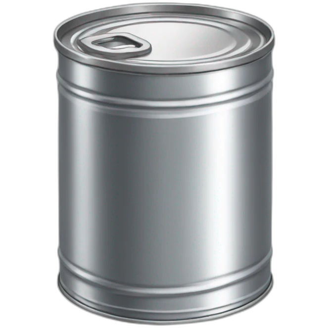  tin can opened emoji