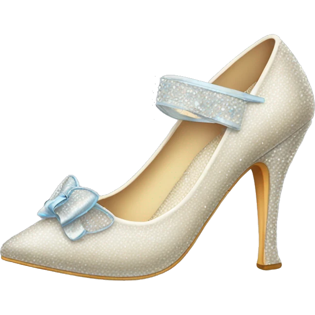 Cinderella shoes emoji