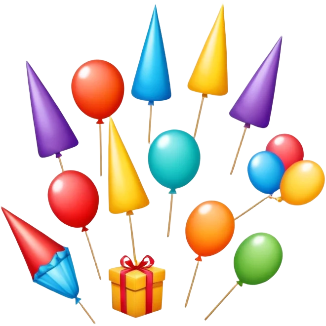 Party favors emoji
