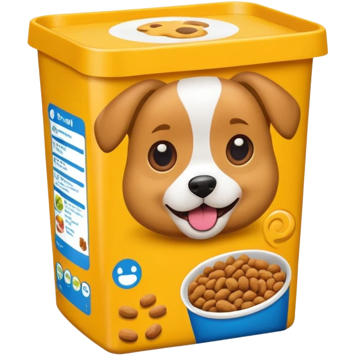 dog food packaging emoji emoji
