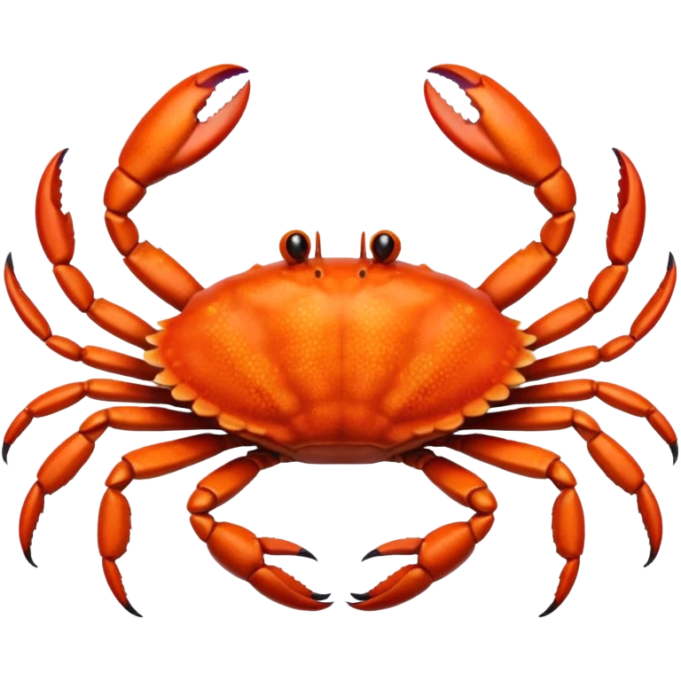 Eight legged crab emoji