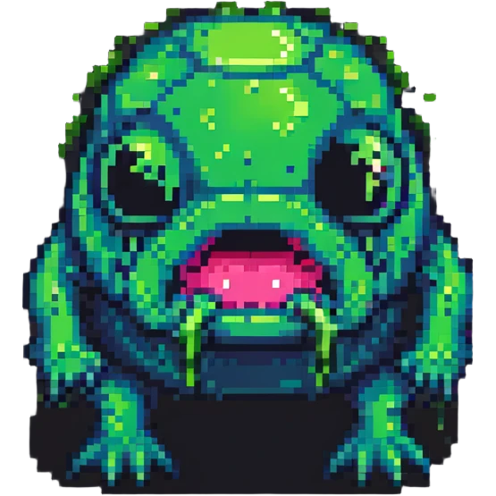 Slime monster emoji