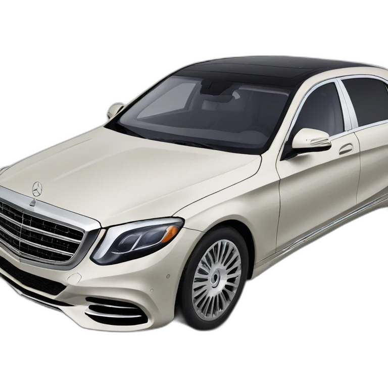Mercedes maybach portrait view emoji