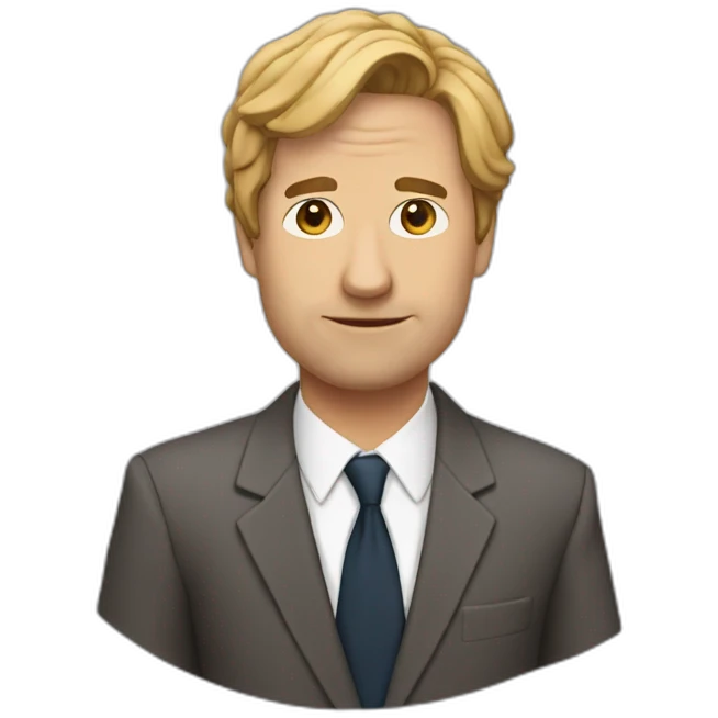 Dwigth from the office series emoji