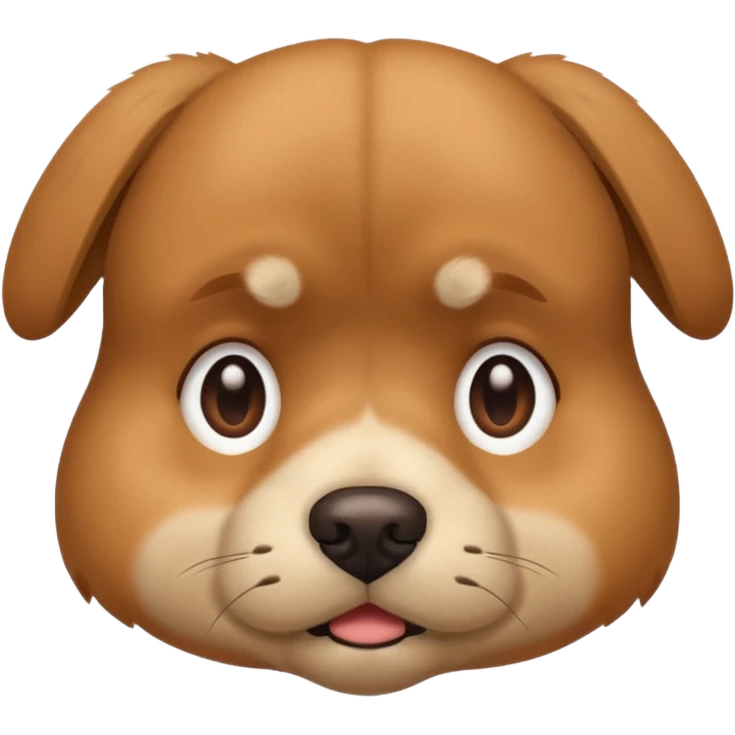 stressed dog emoji