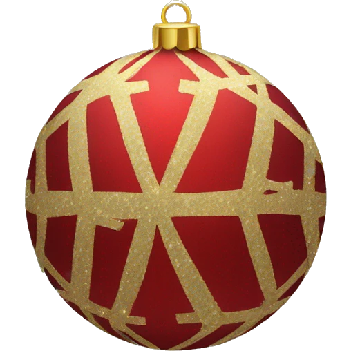 Christmas ball emoji