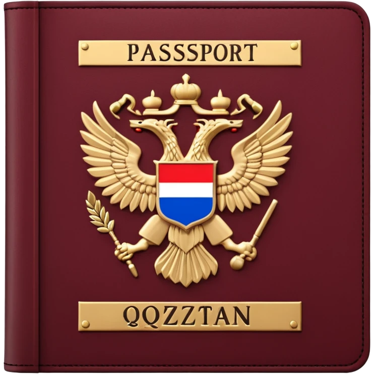 Russian and Qazaqstan pasport emoji