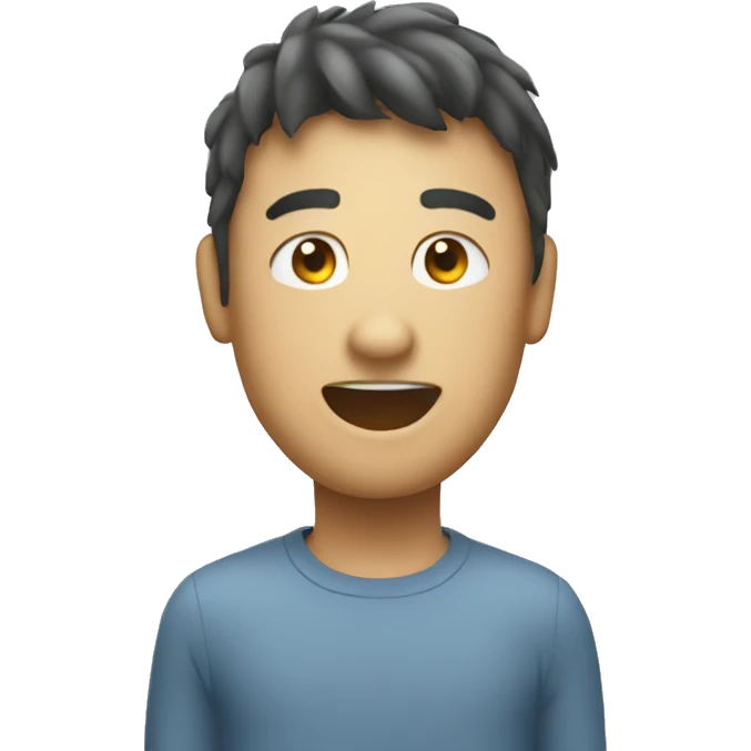 Blur face emoji