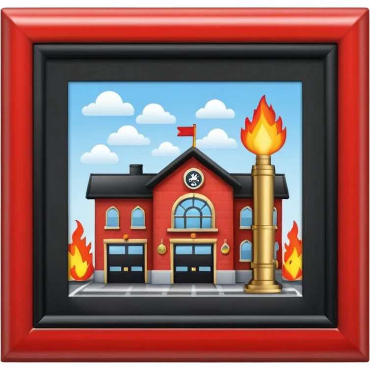 nozzle in fire station emoji