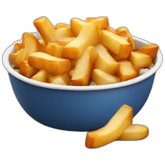 poutine bowl emoji