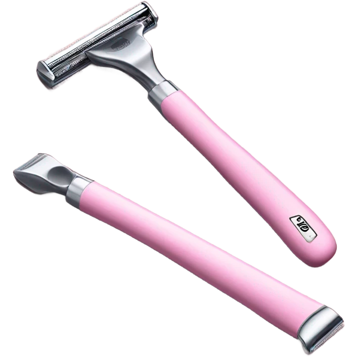 baby pink shaving razor emoji