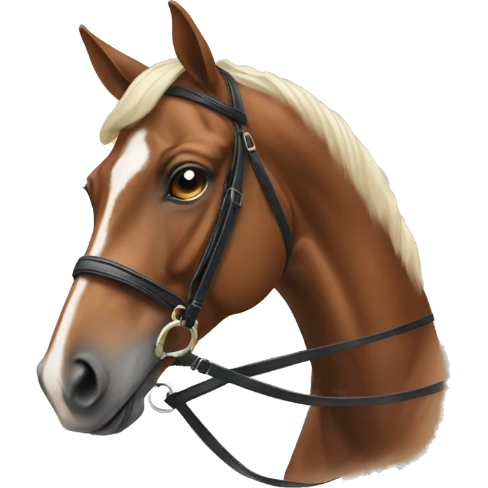 Dressage horse emoji
