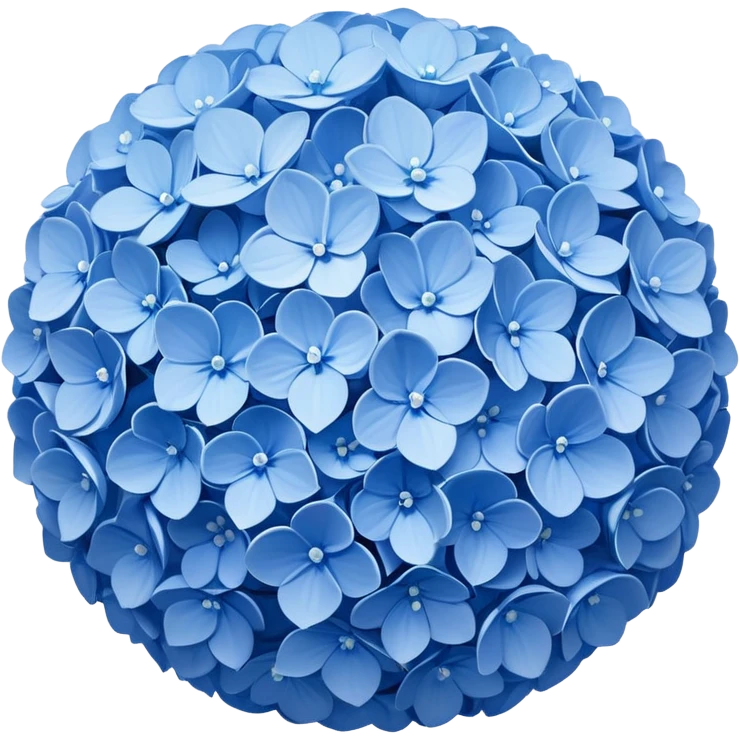 hydrangea flower emoji