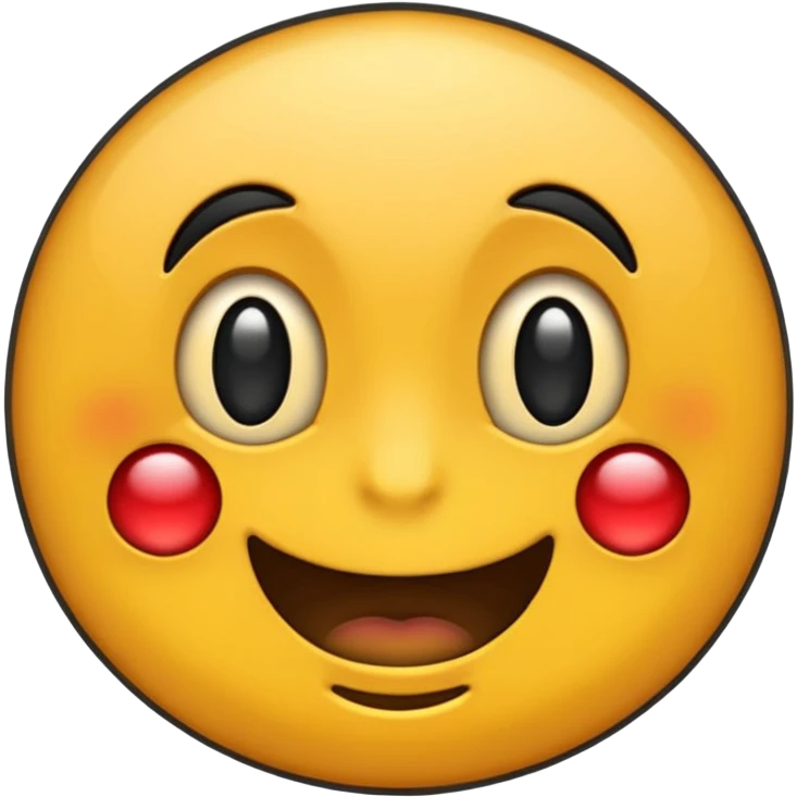 Rayos y centellas en expresión de alegría color negro emoji