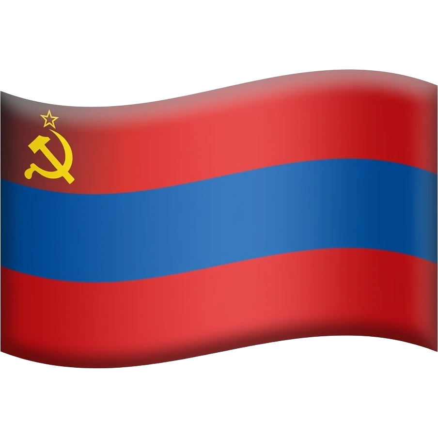 Ussr flag red emoji