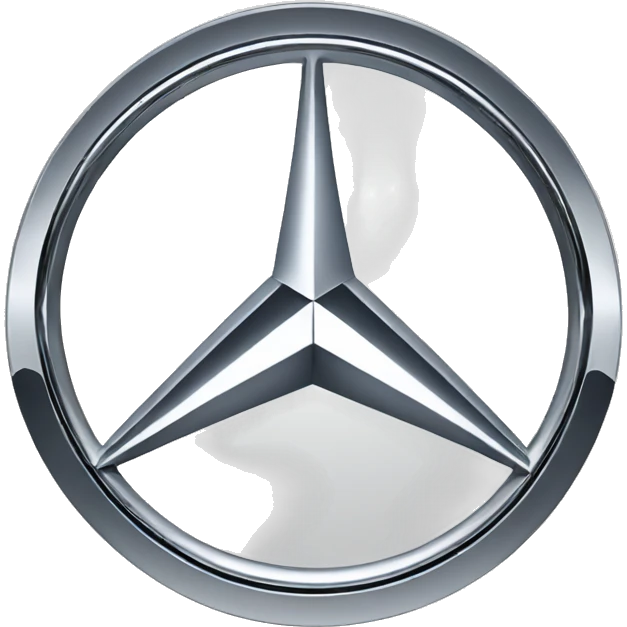 Mercedes benz logo emoji