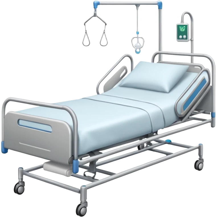 hospital bed from top angle emoji
