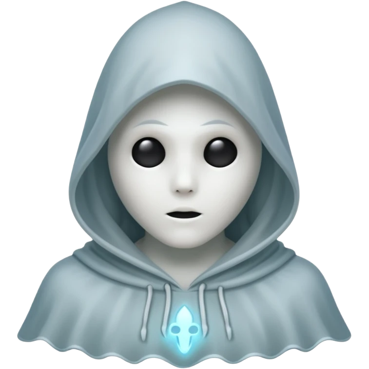 hooded ghost emoji