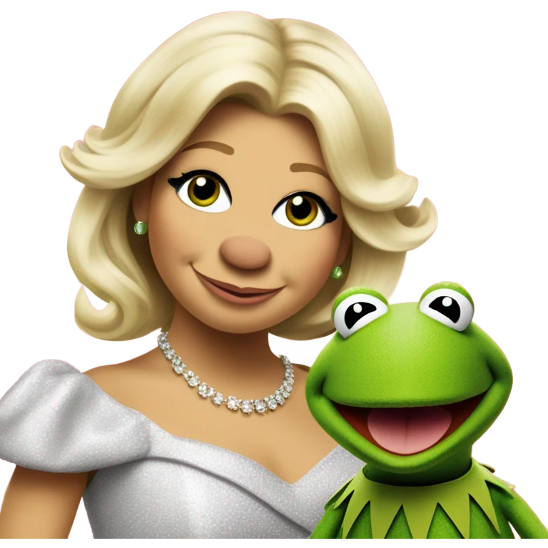Miss Piggy & Kermit the Frog emoji