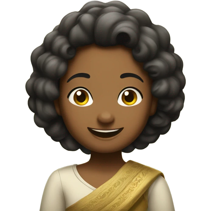 Happy Kawanza Tiana emoji
