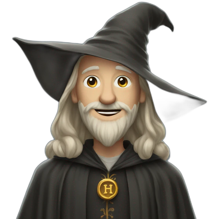 hogwarts wizard uphappy emoji