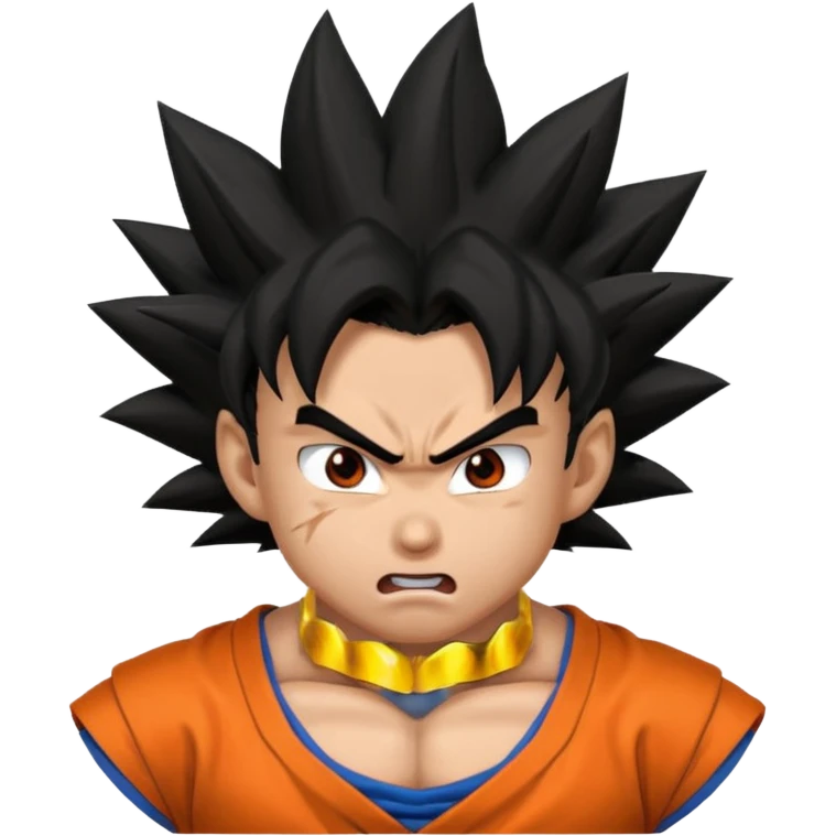 Goku 😡💢 emoji