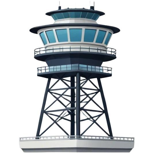 air traffic control tower emoji