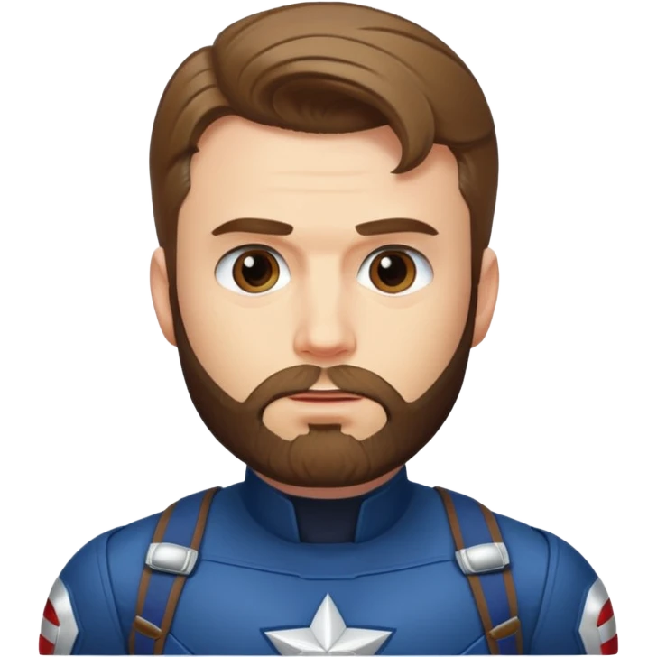 captain america criss evans bearded  emoji