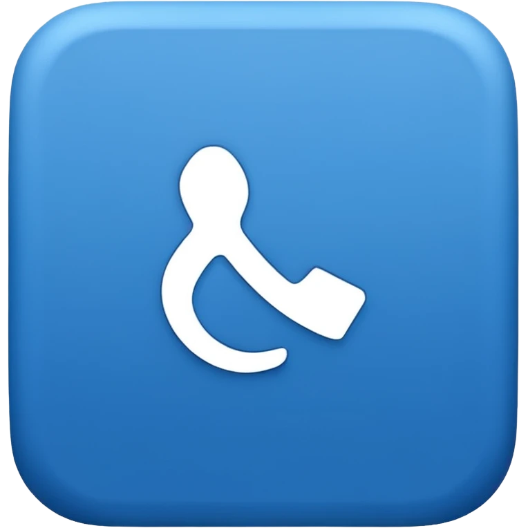 create an icon of the masseger emoji