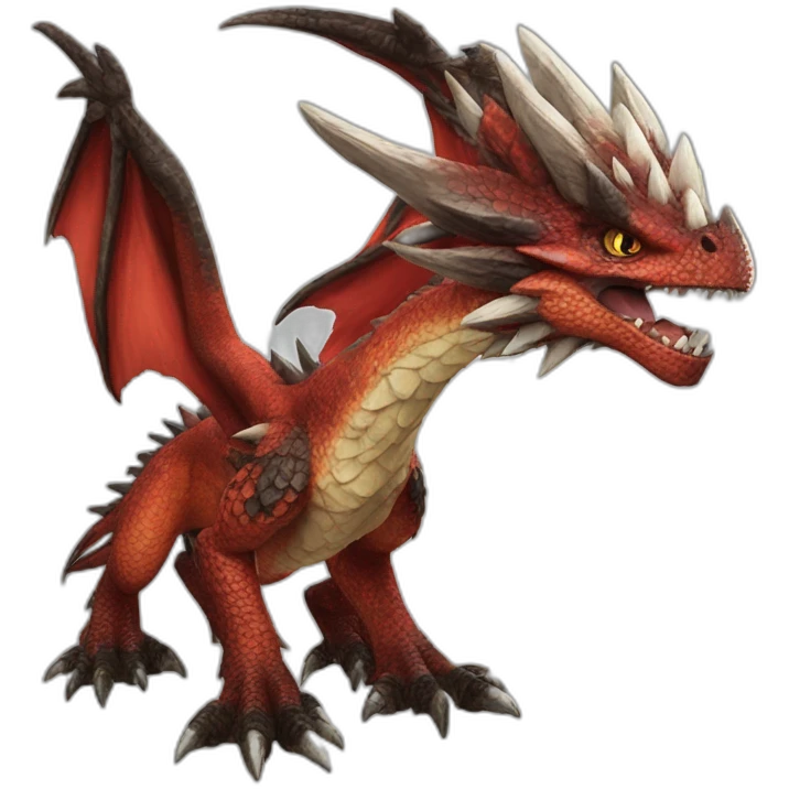 Rathalos from monster hunter emoji