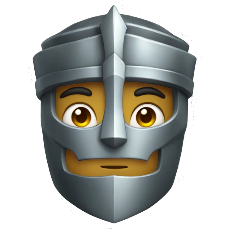 The glass knight  emoji