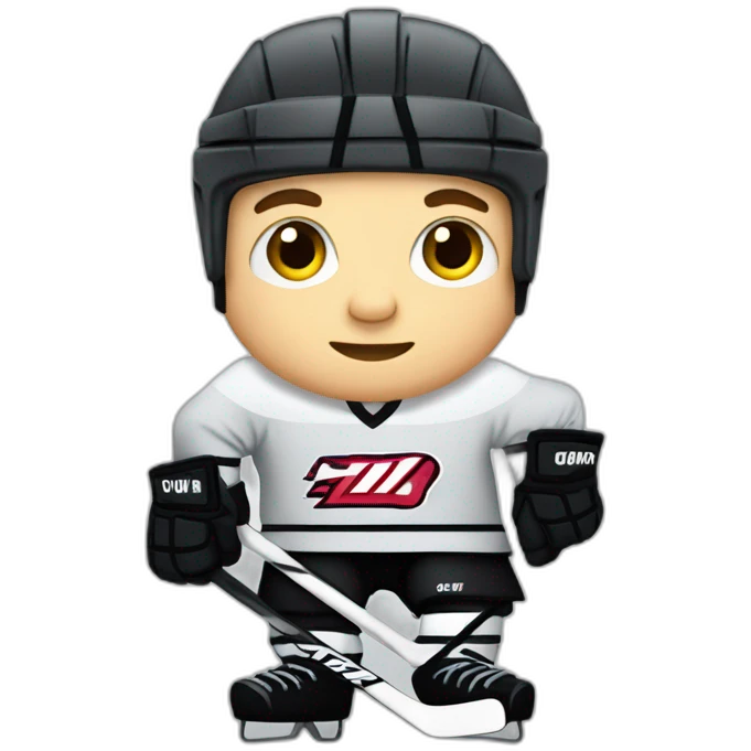 Fribourg gotteron hockey player emoji