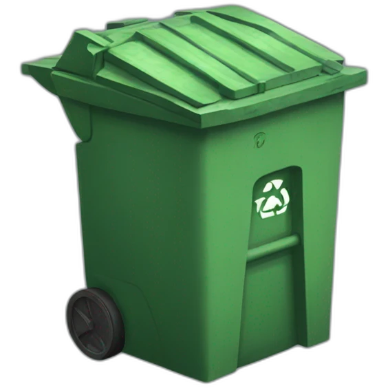 garbage container emoji